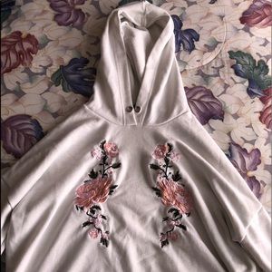 cropped hoodie